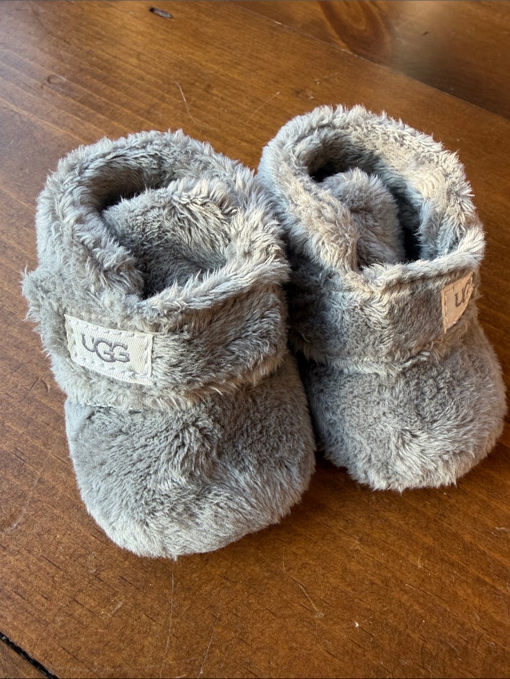 UGG Gray Infant Booties